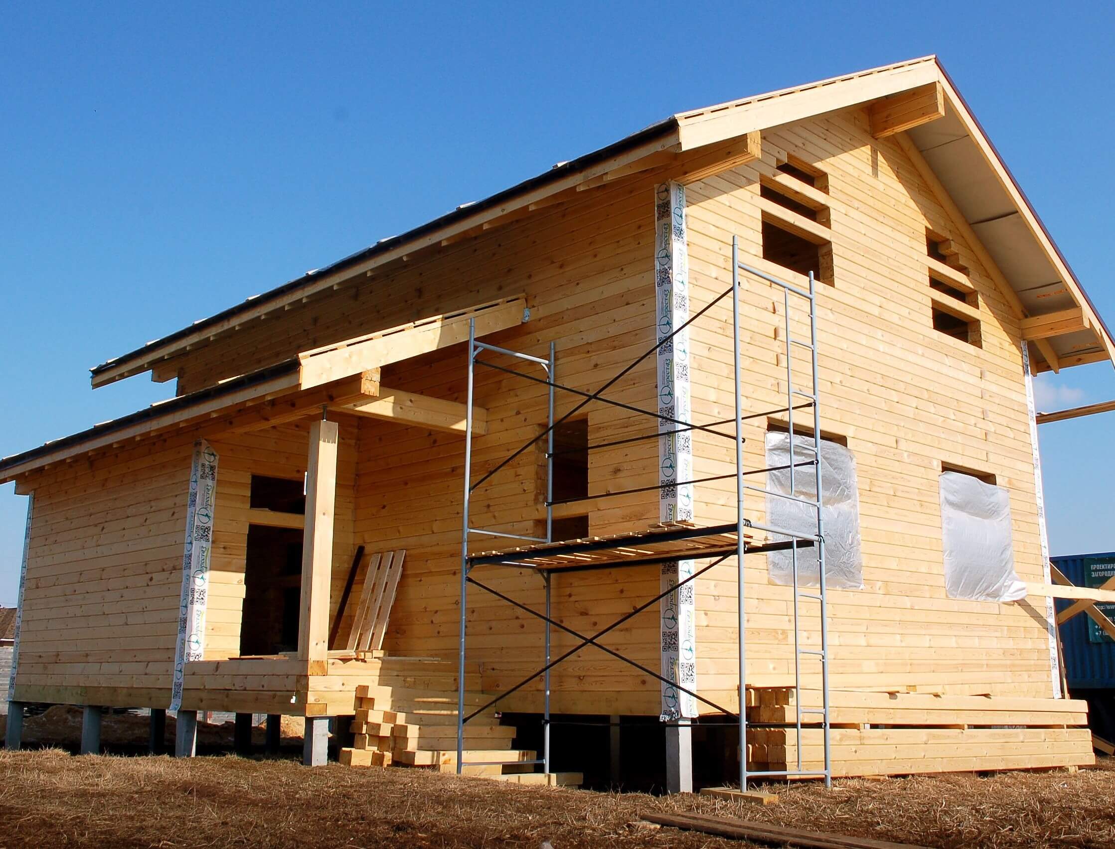 Строительство домов из бруса