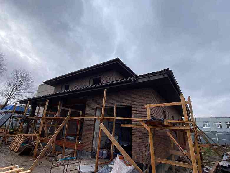 Каменный дом по индивидуальному проекту