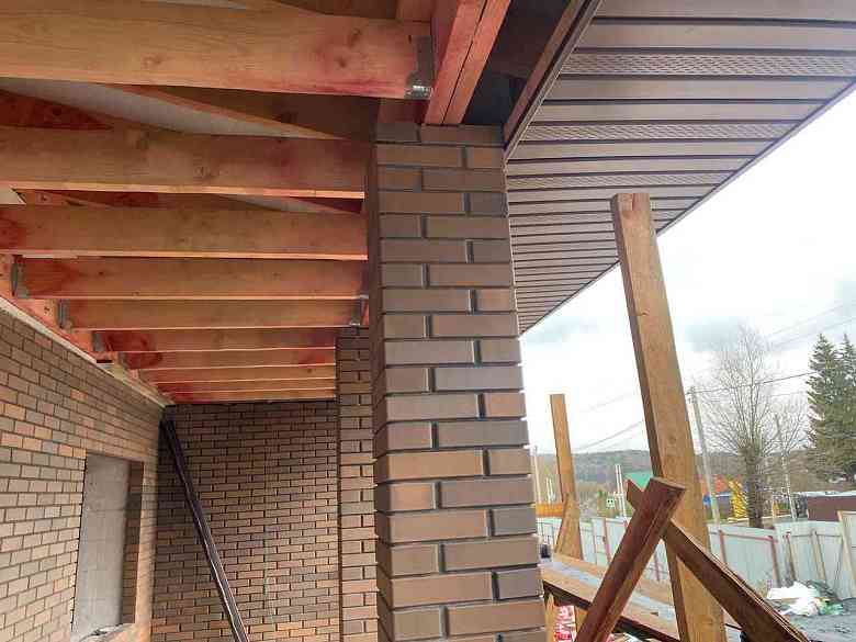 Каменный дом по индивидуальному проекту