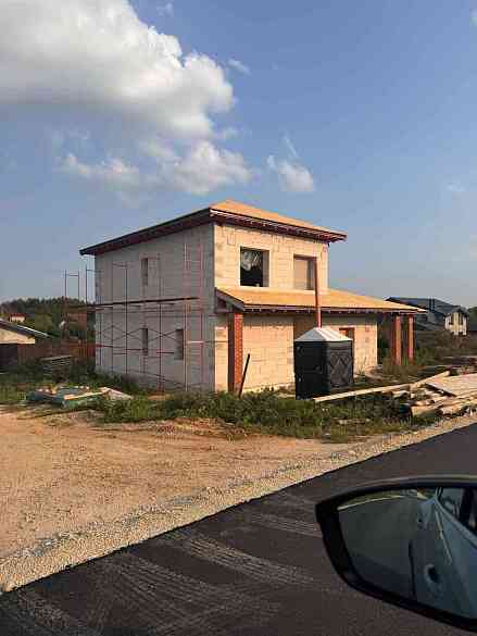 Каменный дом по индивидуальному проекту