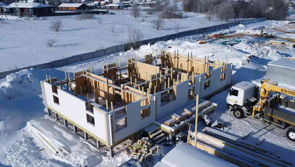 Строим дом Сириус 2.0 для выставки Open Village 2026