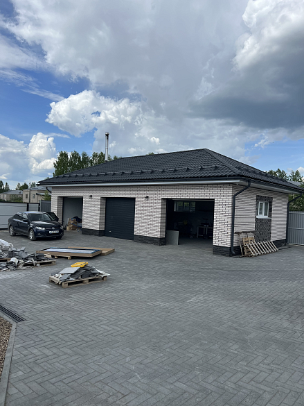 Каменный дом по проекту «Сириус»