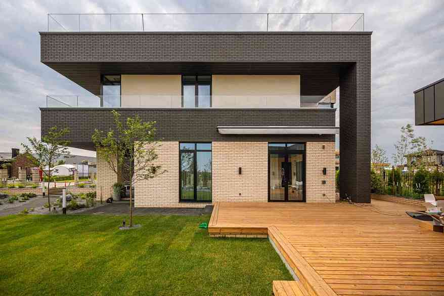 Каменный дом по проекту  «Агат»