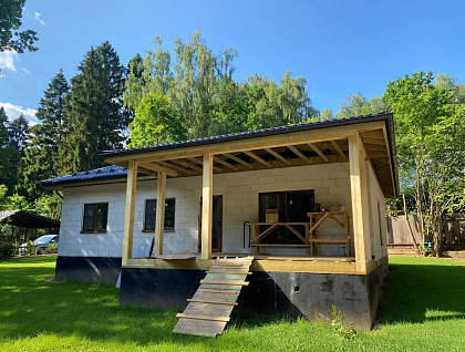 Каменный дом по индивидуальному проекту